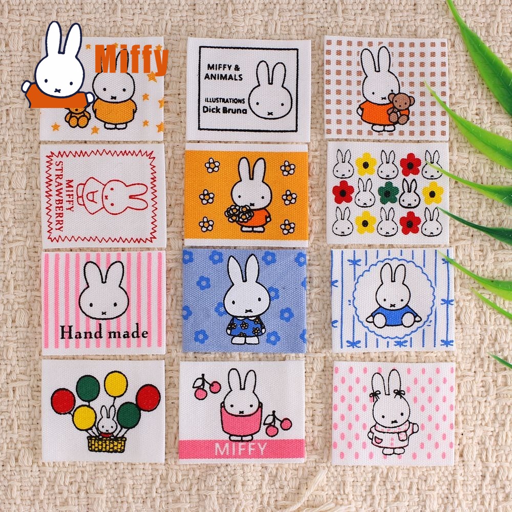 Embroidery Rabbit - Милая нашивка Миффи из ткани, симпатичная