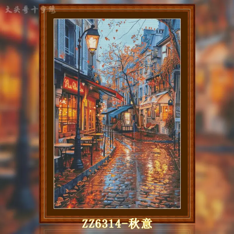 Embroidery Meaning - [ZZ6314-Осенний мотив] Набор для вышивки крестом