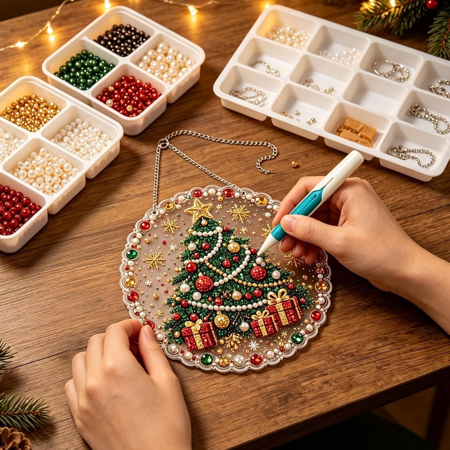 Embroidery Needle Pen - Автоматическая ручка для алмазной вышивки для