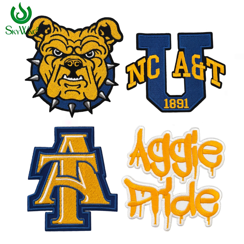 Embroidery University - Вышитая нашивка Aggies из Півнечной Каролины