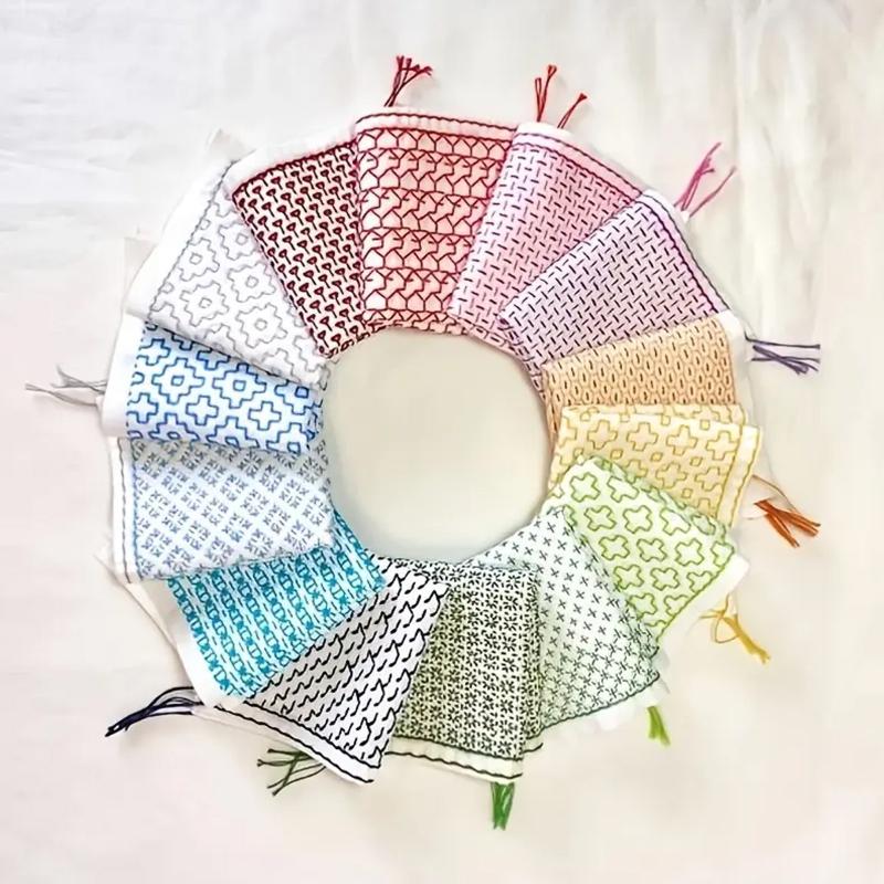 Embroidery Thread Yarn - 9/32 шт., нитки и иглы, джинсовая