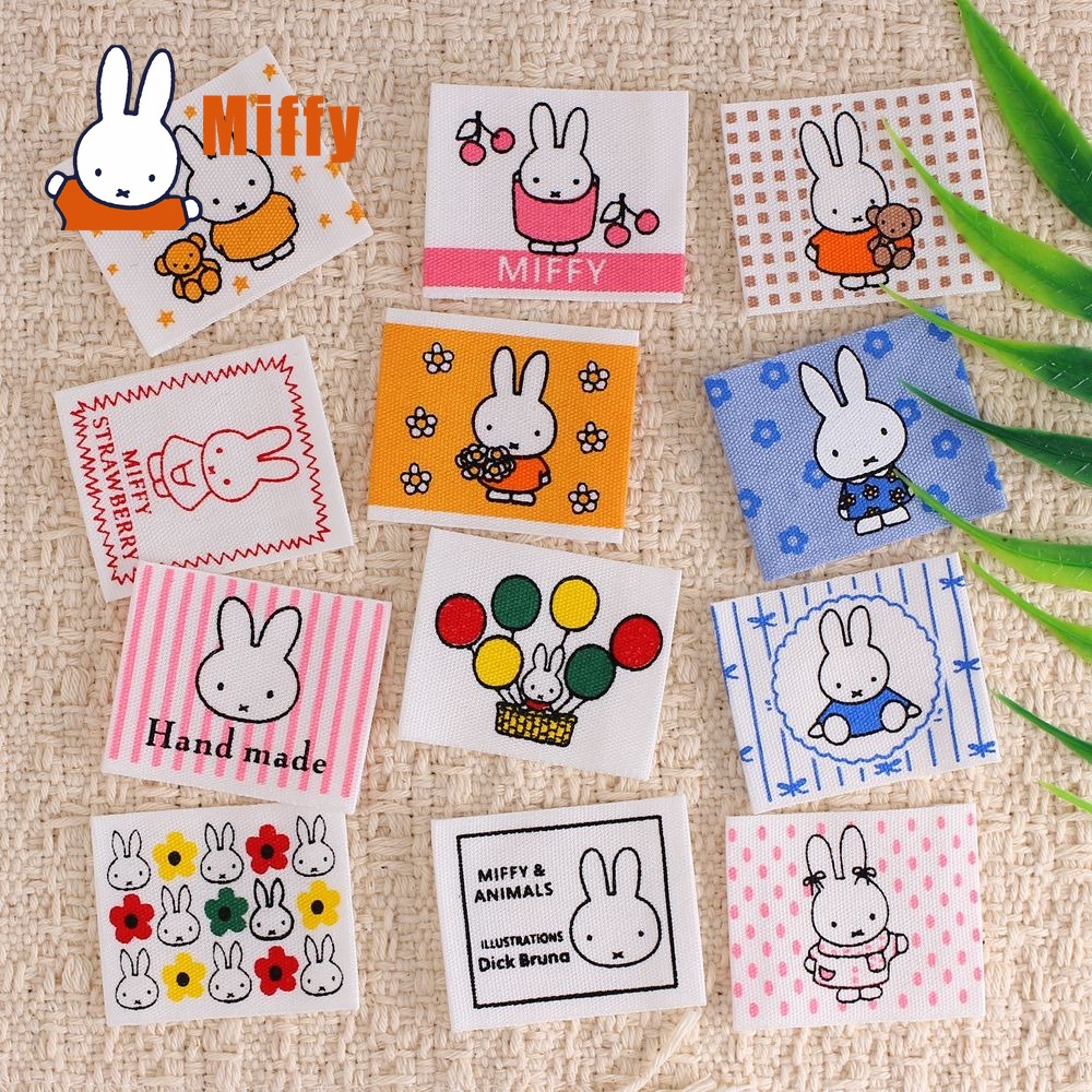 Милая нашивка Миффи из ткани,  – обзор и цена Embroidery Rabbit