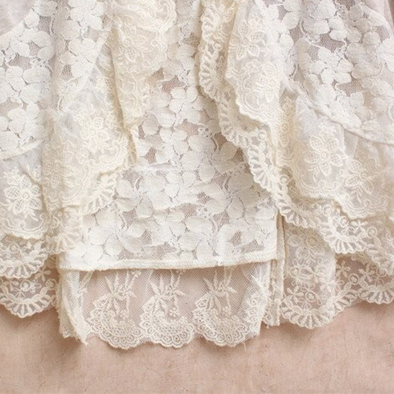 Женская кружевная рубашка с рю – обзор и цена Embroidery Jersey