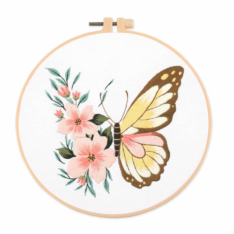 1 шт. Набор для вышивки бабочк – обзор и цена Embroidery Origin