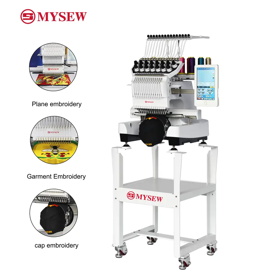 Вышивальная машина MYSEW MFS 1 – обзор и цена Embroidery Machines