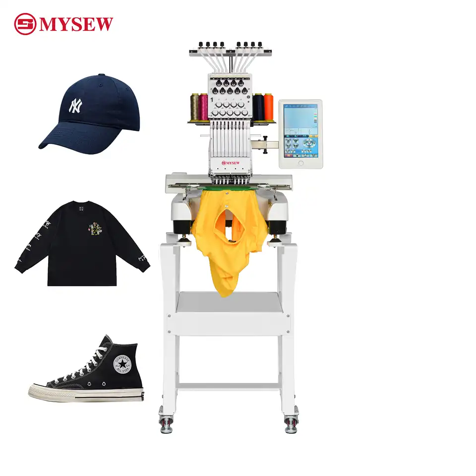 Автоматическая одноголовочная  – обзор и цена Embroidery Machines